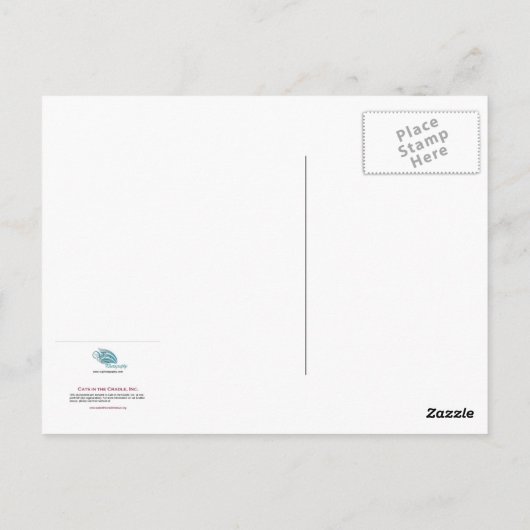 Rocket Postkarte (Rückseite)