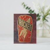 ROCKET. POSTKARTE (Stehend Vorderseite)