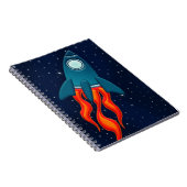 Rocket Postkarte Notizblock (Rechte Seite)