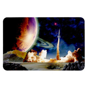 Rocket-Produkteinführung Magnet