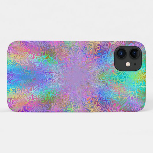 Rocket Rainbow Case-Mate iPhone Hülle (Rückseite (Horizontal))