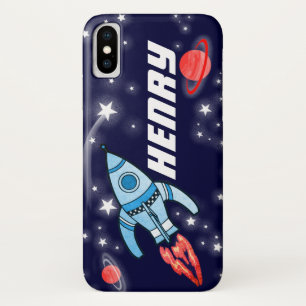 Rocket-Raummarine personalisierter Namensiphone Case-Mate iPhone Hülle