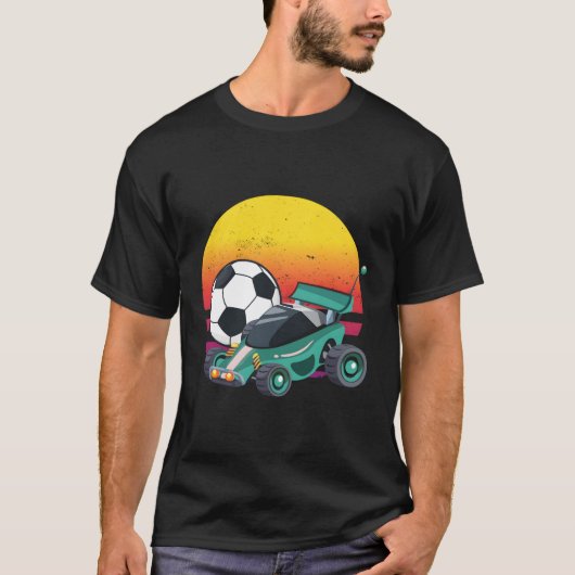 Rocket Rc Soccer Car League T-Shirt (Vorderseite)