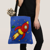 Rocket Red All-Over-Print Tote Bag Tasche (Von Nahem)