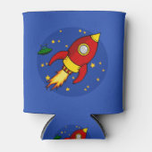 Rocket Red Gelb Dose Cooler Dosenkühler (Vorderseite)