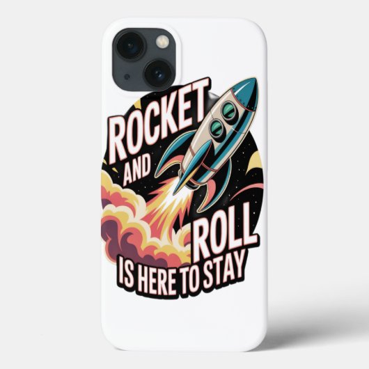 Rocket Roll  Case-Mate iPhone Hülle (Rückseite)