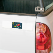Rocket-Schiff Autoaufkleber (Auf Lkw)