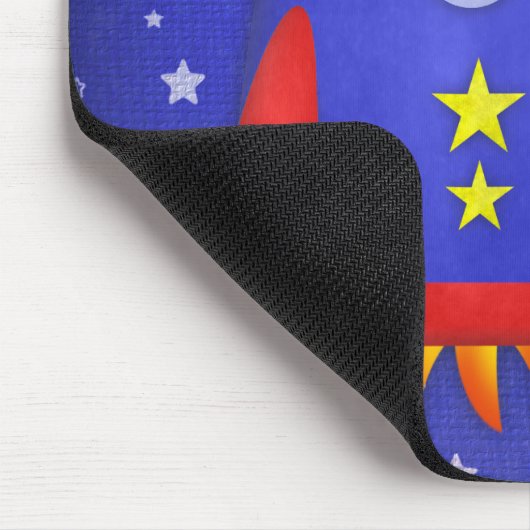 Rocket-Schiff Mousepad (Ecke)