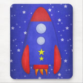 Rocket-Schiff Mousepad (Vorne)
