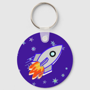 Rocket-Schiff Schlüsselanhänger