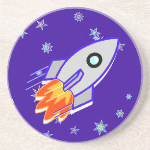 Rocket-Schiff Untersetzer