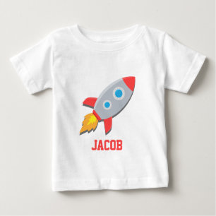 Rocket-Schiff, Weltraum, für Babys Baby T-shirt