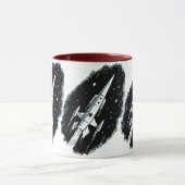 Rocket-Schiff X-11 Tasse (Zentrum)