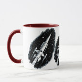 Rocket-Schiff X-11 Tasse (Links)