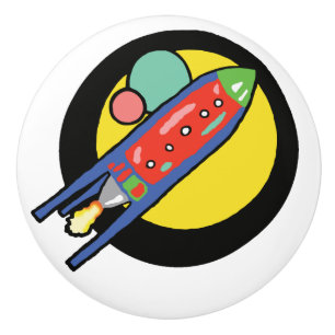 Rocket-Schiffs-kundenspezifischer Keramik-Griff Keramikknauf