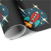 ROCKET-SCHIFFSPEICHER GESCHENKPAPIER (Rolleneckpunkt)