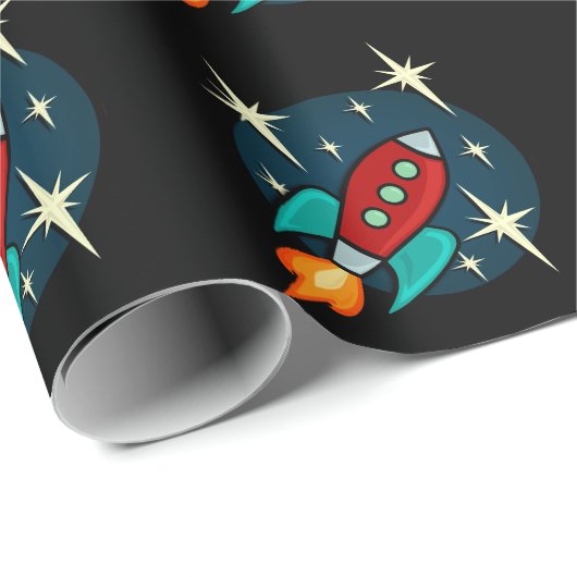 ROCKET-SCHIFFSPEICHER GESCHENKPAPIER (Rolleneckpunkt)