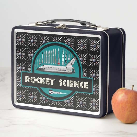 Rocket Science Metal Lunchbox (Beispiel)