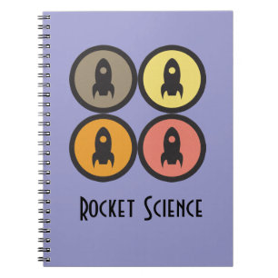 Rocket Science-Notebook Notizblock