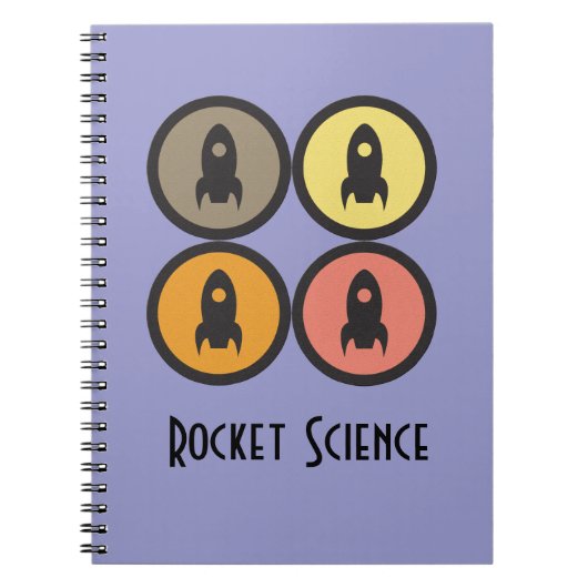 Rocket Science-Notebook Notizblock (Vorderseite)
