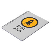 Rocket Science-Notebook Notizblock (Linke Seite)
