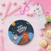 Rocket Science-Party-Kinder Pappteller (Party)