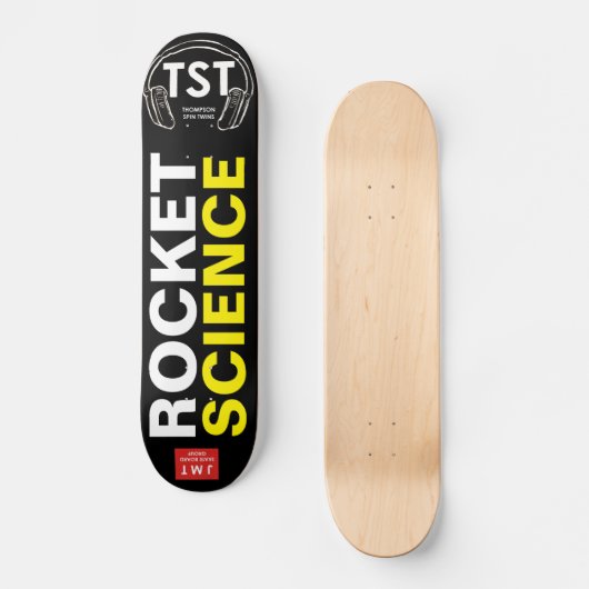 ROCKET SCIENCE Skateboard (Vorderseite)