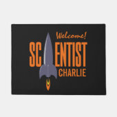 Rocket Scientist - benutzerdefinierte Türmatten Fußmatte (Vorderseite)