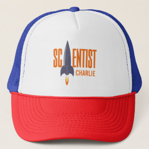 Rocket Scientist individuelle Name hats Truckerkappe
