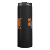 Rocket Scientist individuelle Name tumbler Thermosbecher (Rückseite)