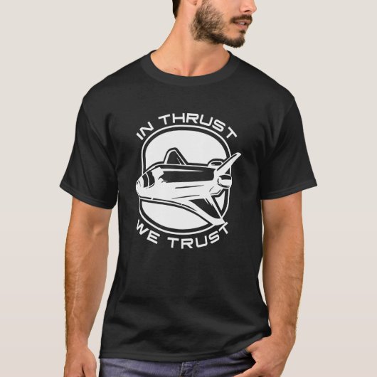 Rocket Scientist Spaceship Graphic Space Shuttle T-Shirt (Vorderseite)