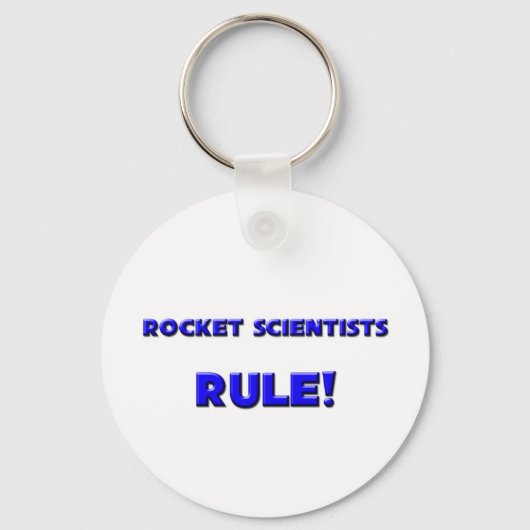 Rocket Scientists Regel! Schlüsselanhänger (Vorderseite)