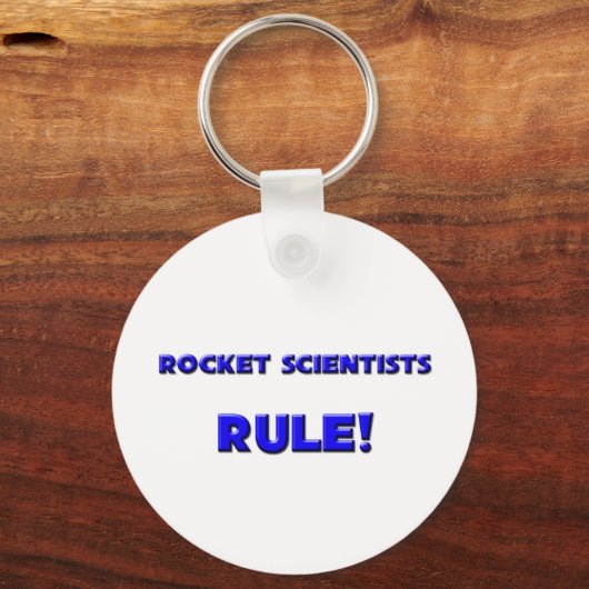Rocket Scientists Regel! Schlüsselanhänger (Vorderseite)