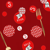 Rocket Ship Birthday Party Konfetti