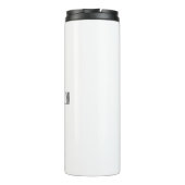 Rocket ship cartoon illustration thermosbecher (Rückseite)