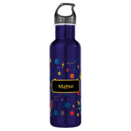Rocket Ship Water Bottle for School Kids Edelstahlflasche