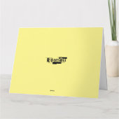 Rocket Snail auf der Geburtstagkarte Karte (Rückseite)