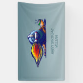 Rocket Snail Banner (Vertikal)