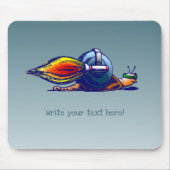 Rocket Snail Mousepad (Vorne)