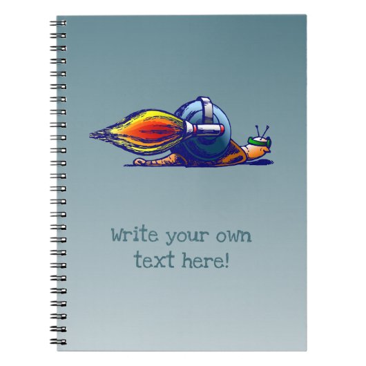 Rocket Snail Notizblock (Vorderseite)