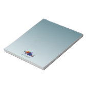 Rocket Snail Notizblock (Rotiert)