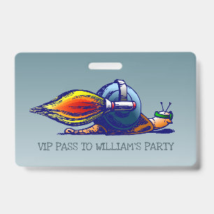 Rocket Snail VIP Pass Ausweis