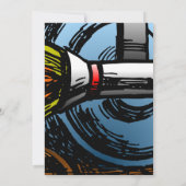 Rocket Snail zum Geburtstag Einladung (Rückseite)