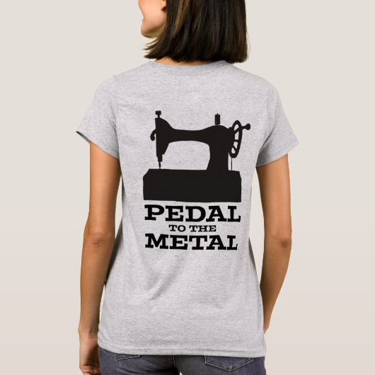 Rocket-Stadt-modernes T-Shirt (Rückseite)