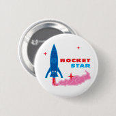Rocket Star Button (Vorne & Hinten)
