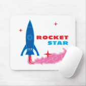 Rocket Star Mousepad (Mit Mouse)