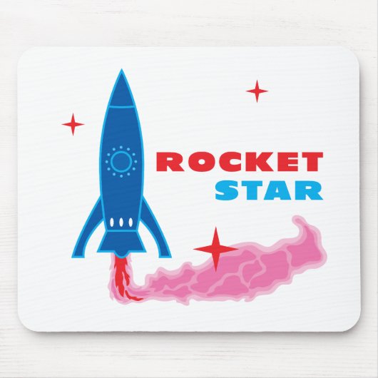 Rocket Star Mousepad (Vorne)