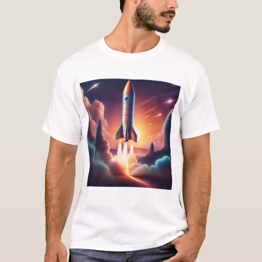 ROCKET T-Shirt (Vorderseite)