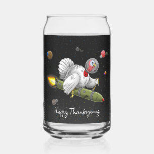 Rocket Truthahns Reisetag zu Thanksgiving Dosenglas