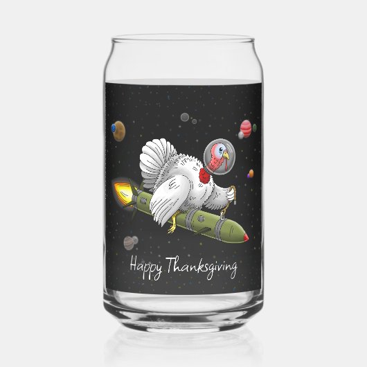 Rocket Turkey's Thanksgiving Journey Dosenglas (Vorderseite)